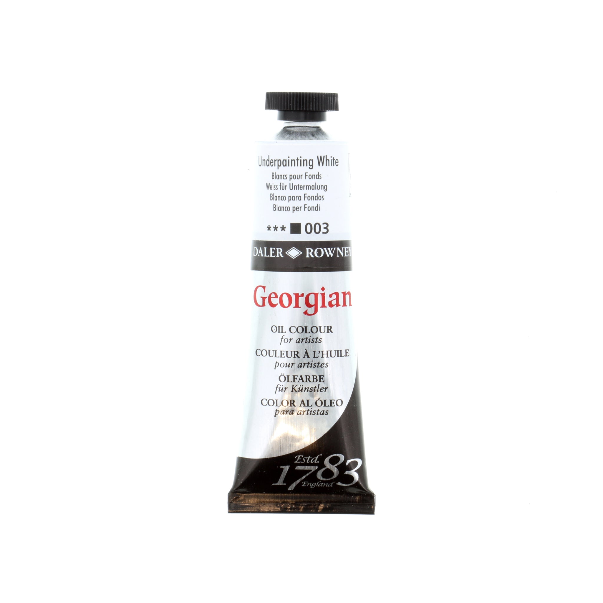 Georgian Oil Color 38ml Underpainting White