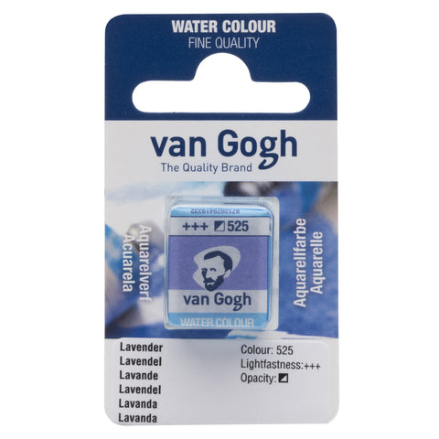 Van Gogh Watercolor Half Pan Lavender