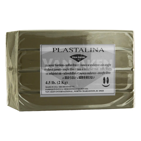 Plastalina Modeling Clay 4.5lbs Sculptor Gray