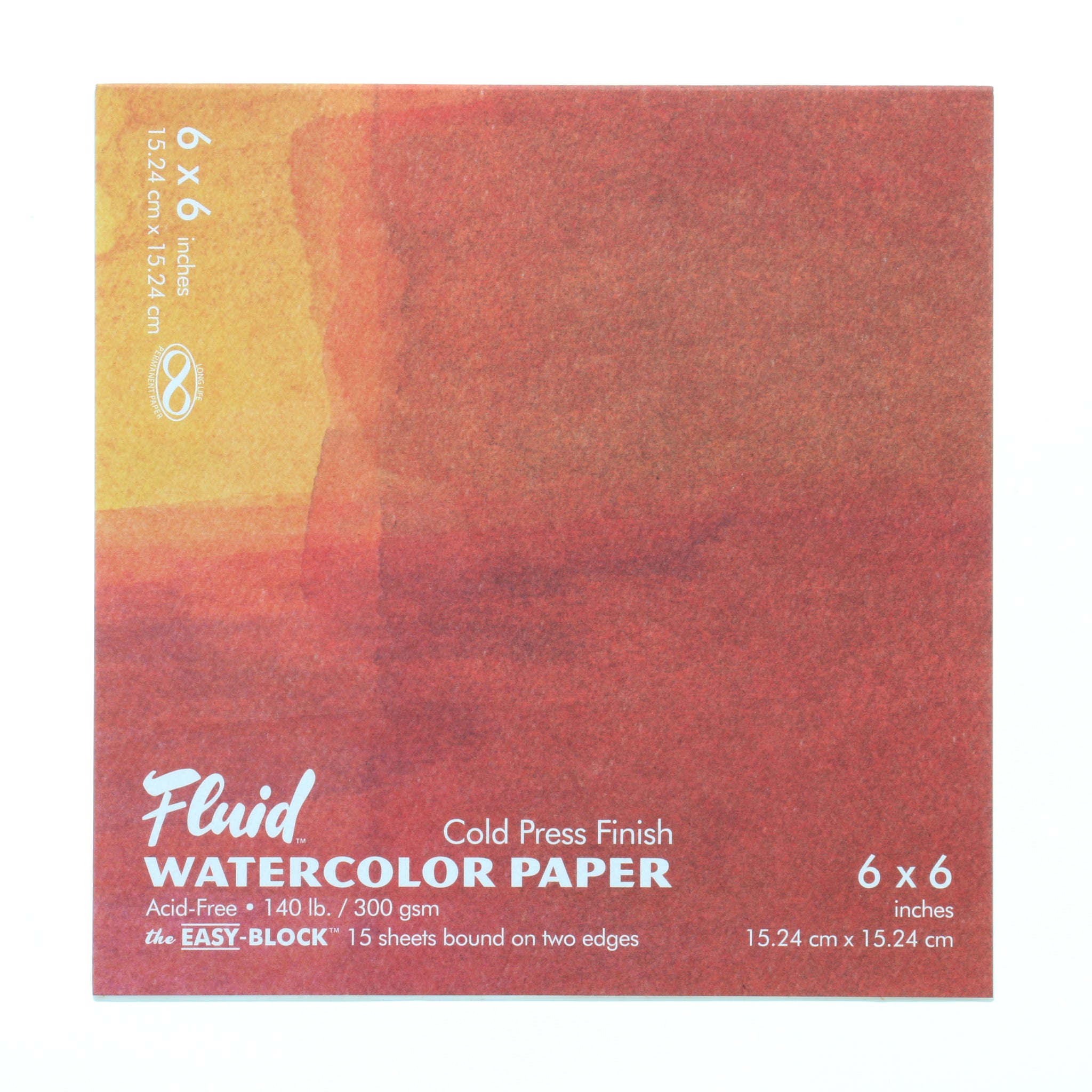 Fluid Watercolor Block Cold Press 6x6