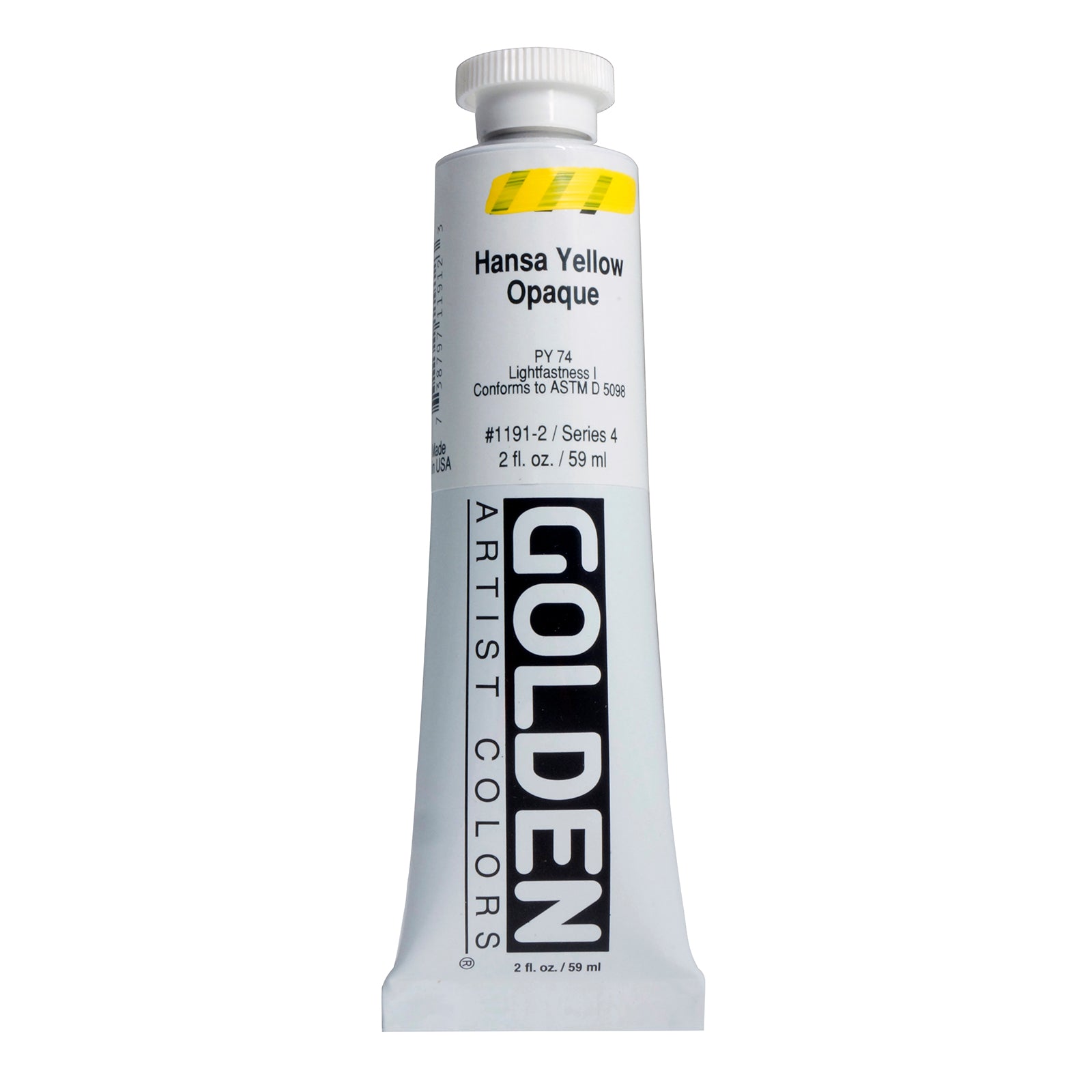 Heavy Body Acrylic 2oz Hansa Yellow Opaque