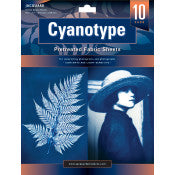 Jacquard Cyanotype Fabric Sheet Packs