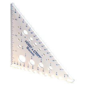 Midwest White Plastic Triangle Square Tool