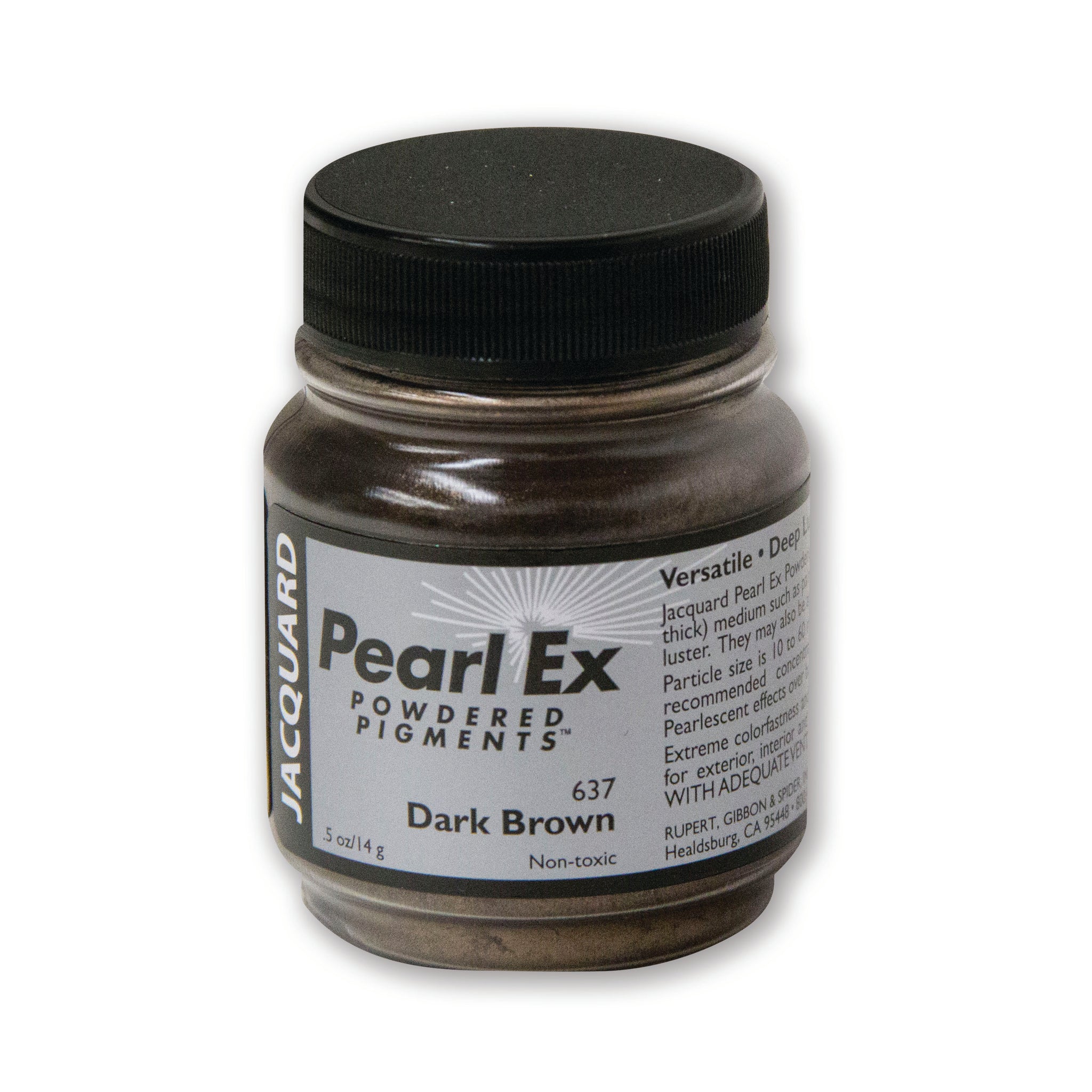 Pearl Ex Pigment 3/4oz Dark Brown