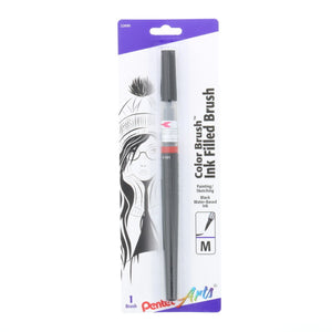 Color Brush Pen Black Medium