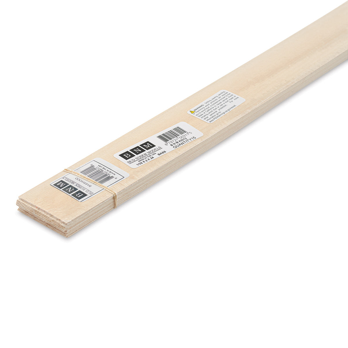 Bud Nosen 1/32in Basswood