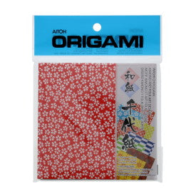 Origami Washi Chiyogami Kimono and Folkart Design 4.5"x4.5"