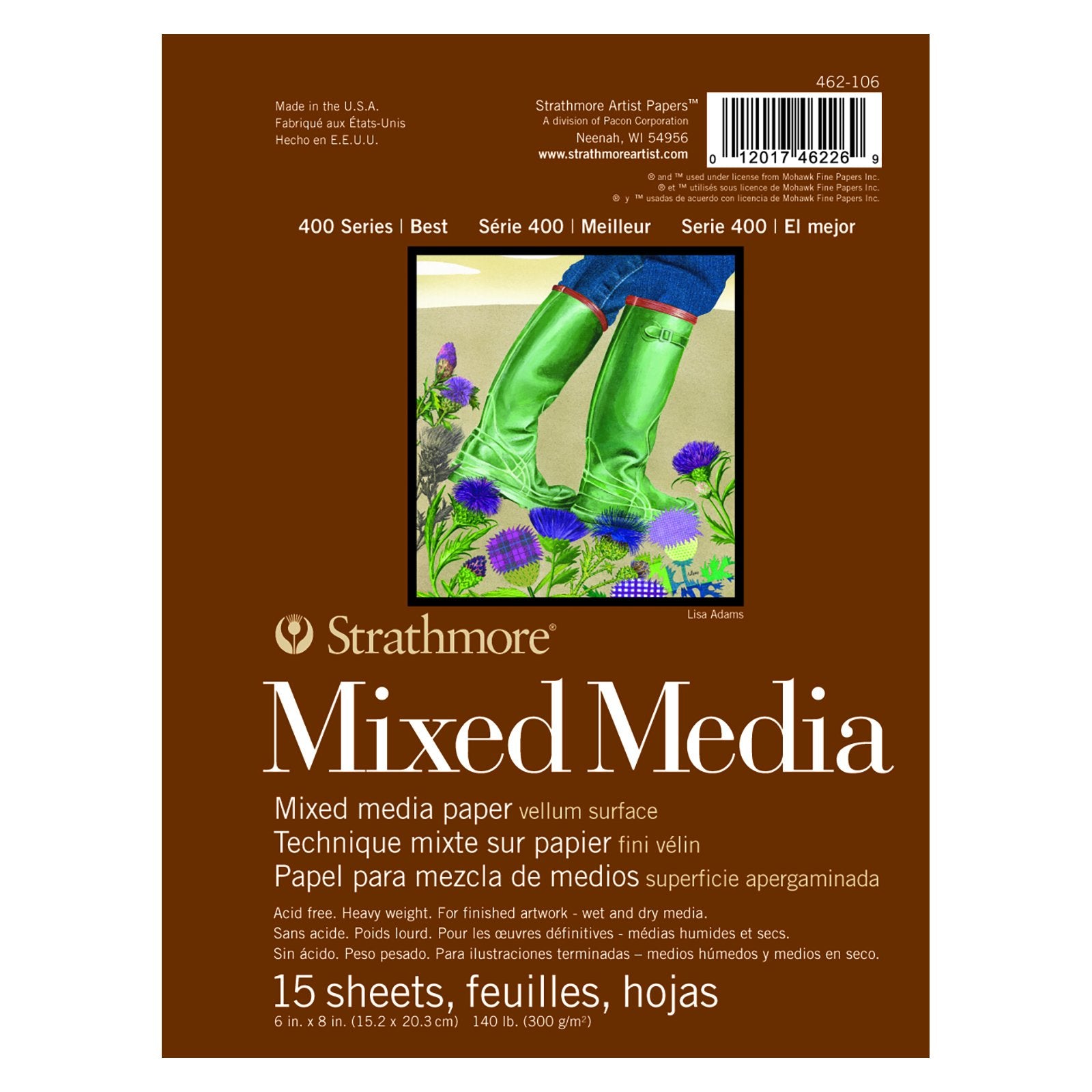 Mixed Media Pad 6x8