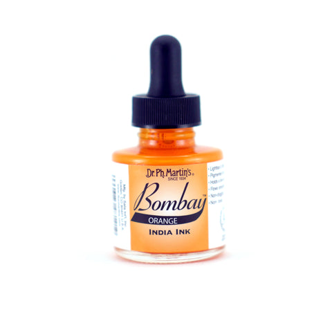 Bombay India Ink 1oz Orange