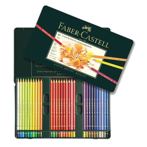 Polychromos Colored Pencil Tin Set, 60-Colors