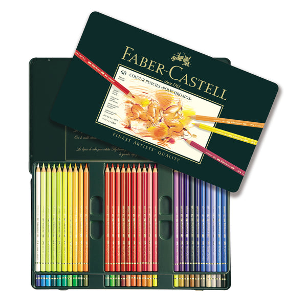Faber-Castell Polychromos Colored Pencil Tin Sets