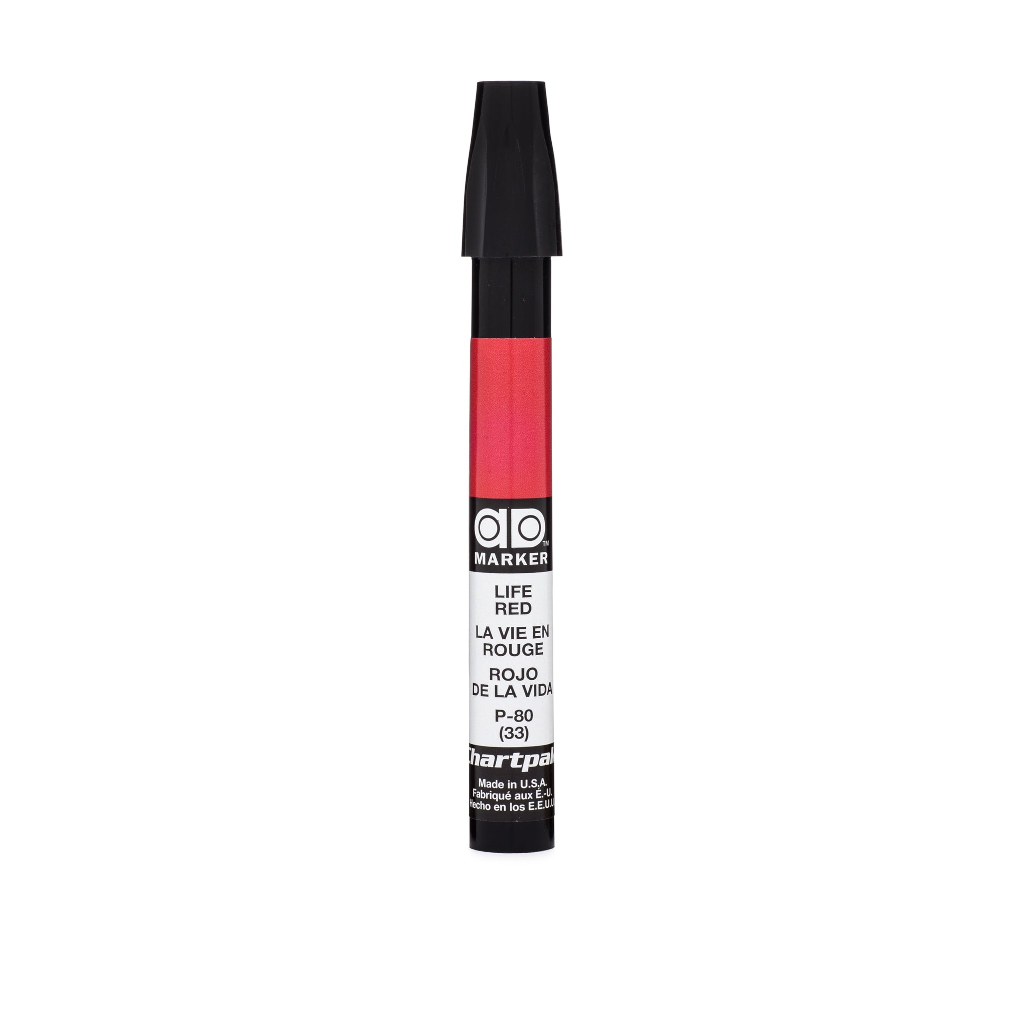 Ad Marker Life Red 80