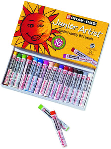 Cray-Pas Junior Artist Oil Pastel Set 16 Colors