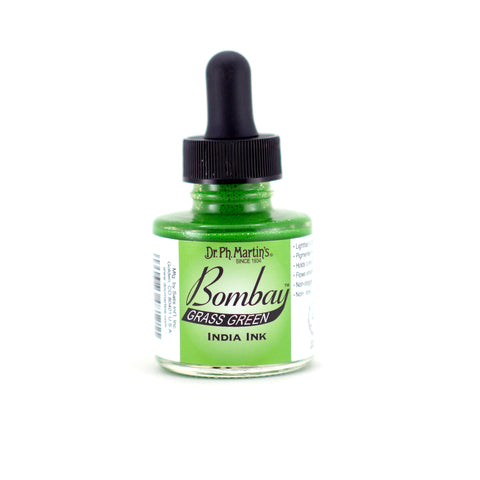 Bombay India Ink 1oz Grass Green