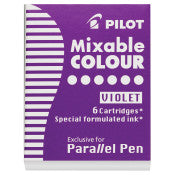 Pilot 6 Pack Parallel Pen Ink Refills