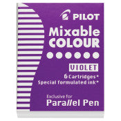 Parallel Pen Ink Refill Violet 6 Pack