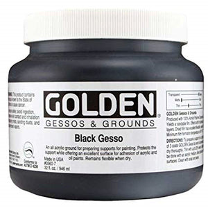 Black Gesso 32oz