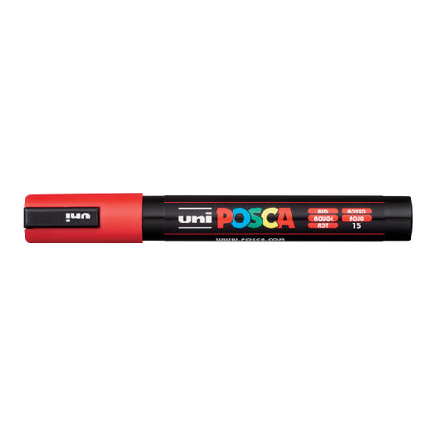 Paint Marker PC-5M Medium Bullet Red