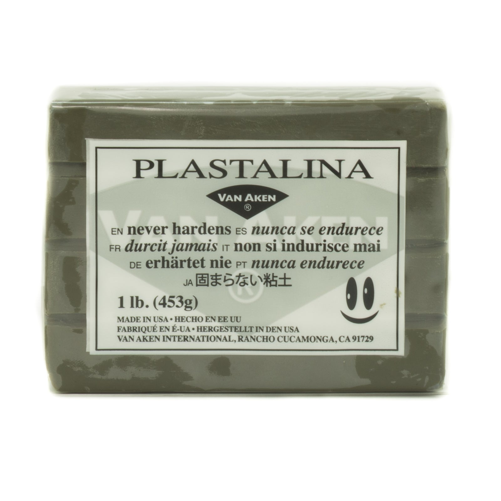 Plastalina Modeling Clay 1lb Sculptor Gray