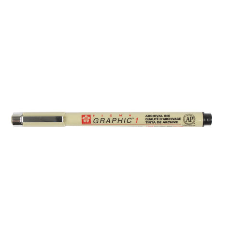 Pigma Graphic Pen 1mm Black