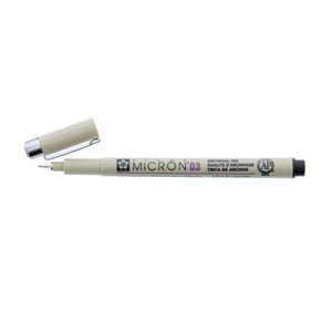 Pigma Micron Pen .35mm Black 03
