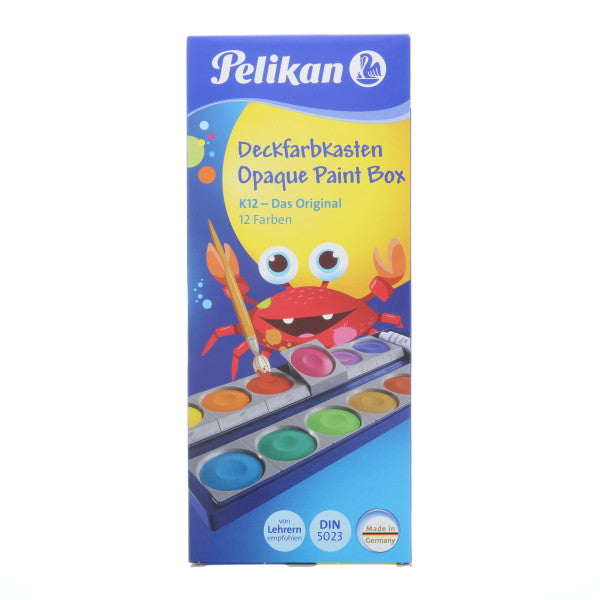 Pelikan 12 Pans Opaque Watercolor Set