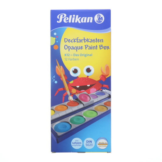 Pelikan 12 Pans Opaque Watercolor Set