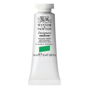 Designers Gouache Color 14ml Brilliant Green