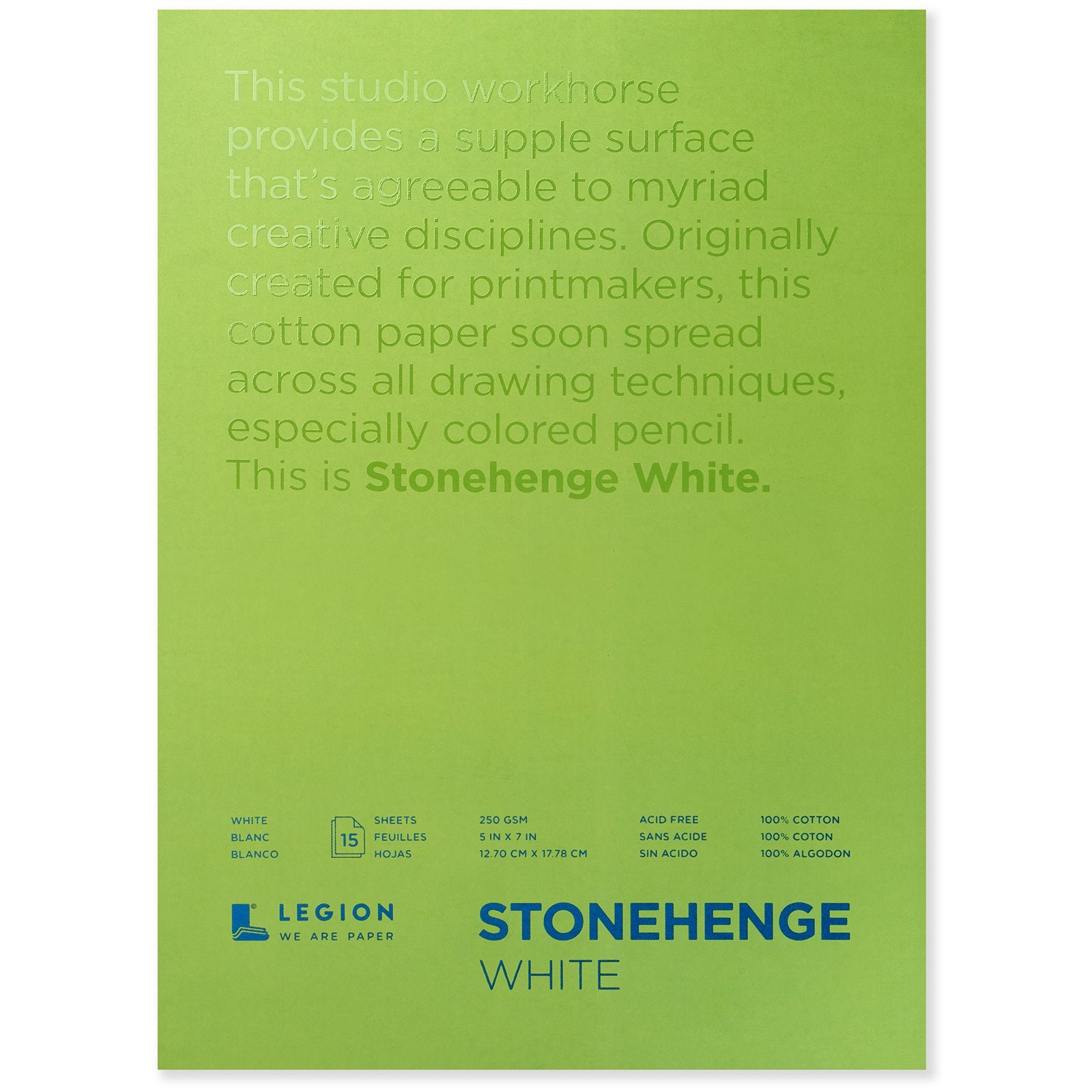 Stonehenge Printmaking Pad 5x7