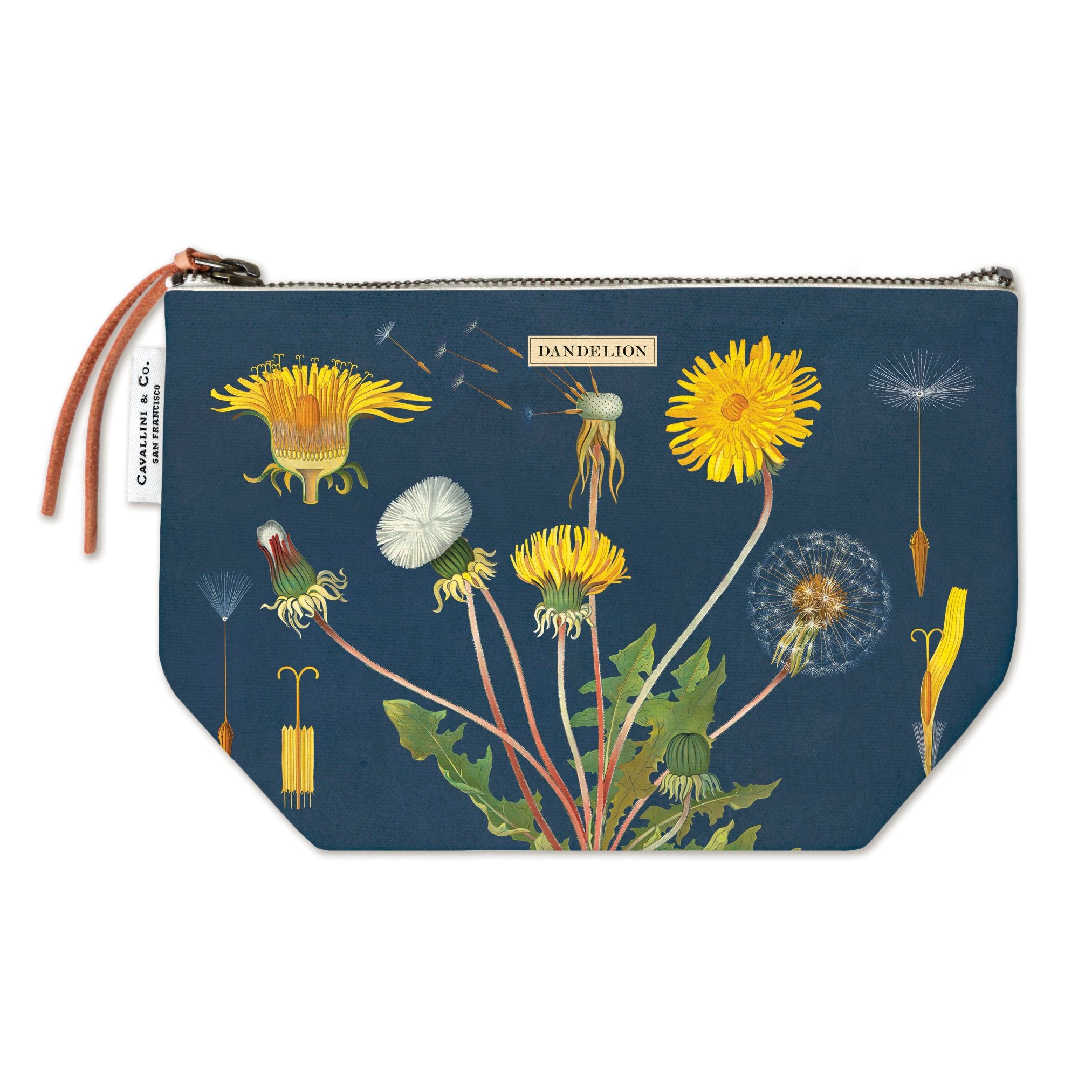 Pouch Vintage Inspired Dandelion