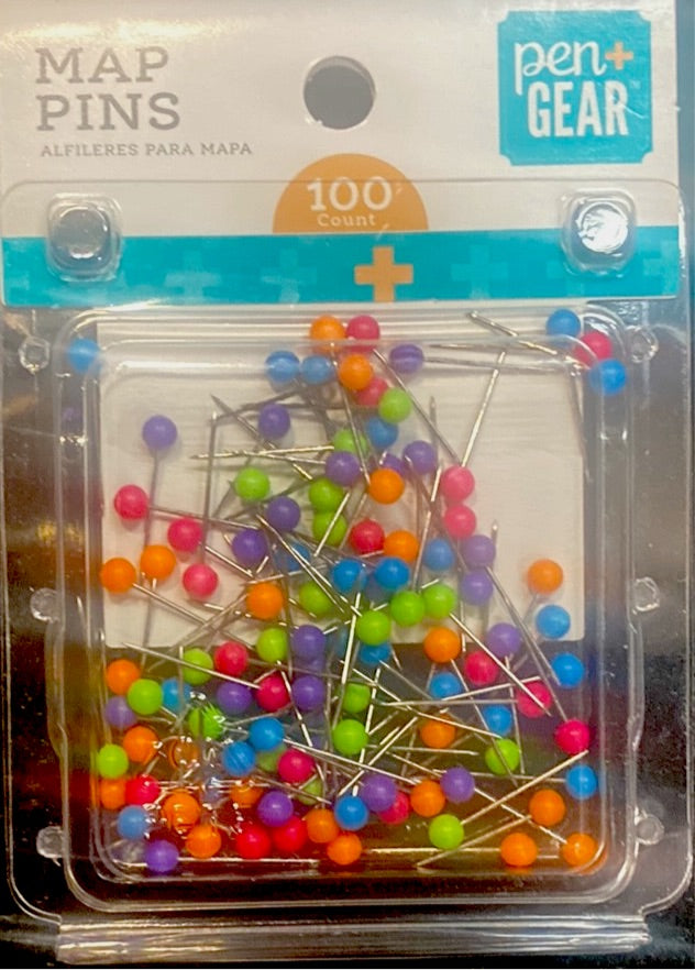 Pen and Gear Map Pins