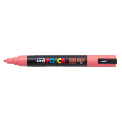 Paint Marker PC-5M Medium Bullet Coral Pink