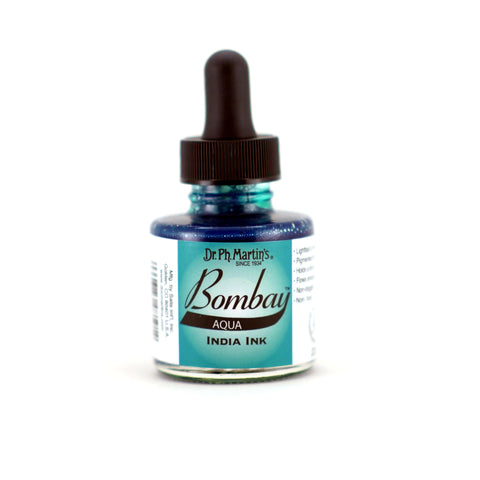 Bombay India Ink 1oz Aqua