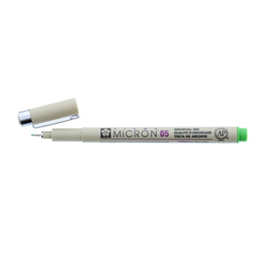Pigma Micron Pen .45mm Fresh Green 05