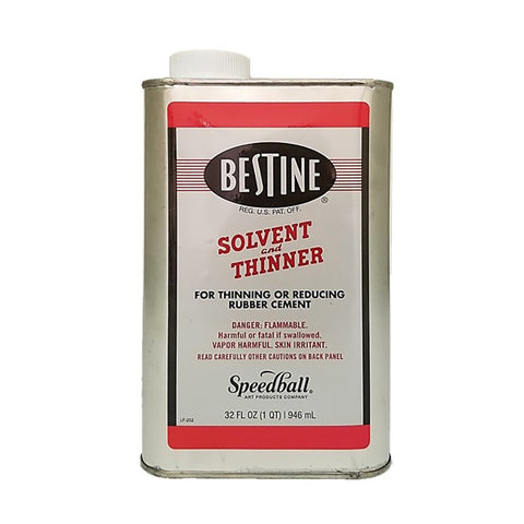 Bestine Rubber Cement Thinner 32oz