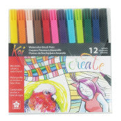 Koi Coloring Brush Set 12 Colors