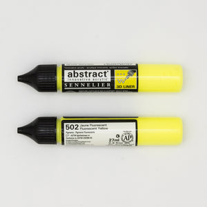 Sennelier Abstract Liner 27ml Fluorescent Yellow