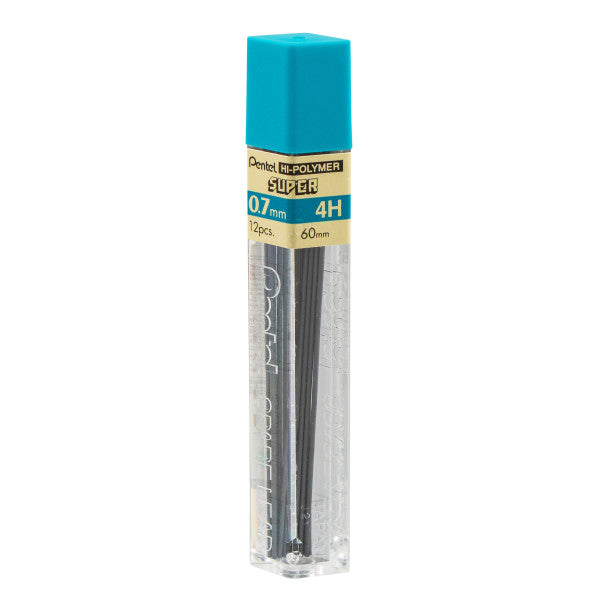 Pentel .7mm 12 Packs Super Hi-Polymer Leads