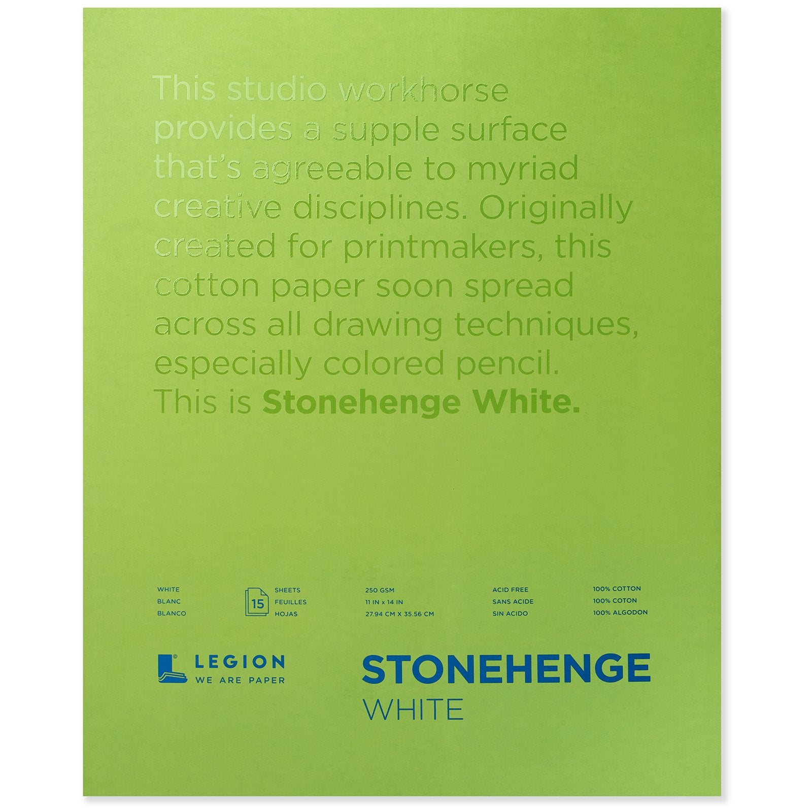 Stonehenge Printmaking Pad 11x14