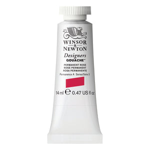 Designers Gouache Color 14ml Permanent Rose