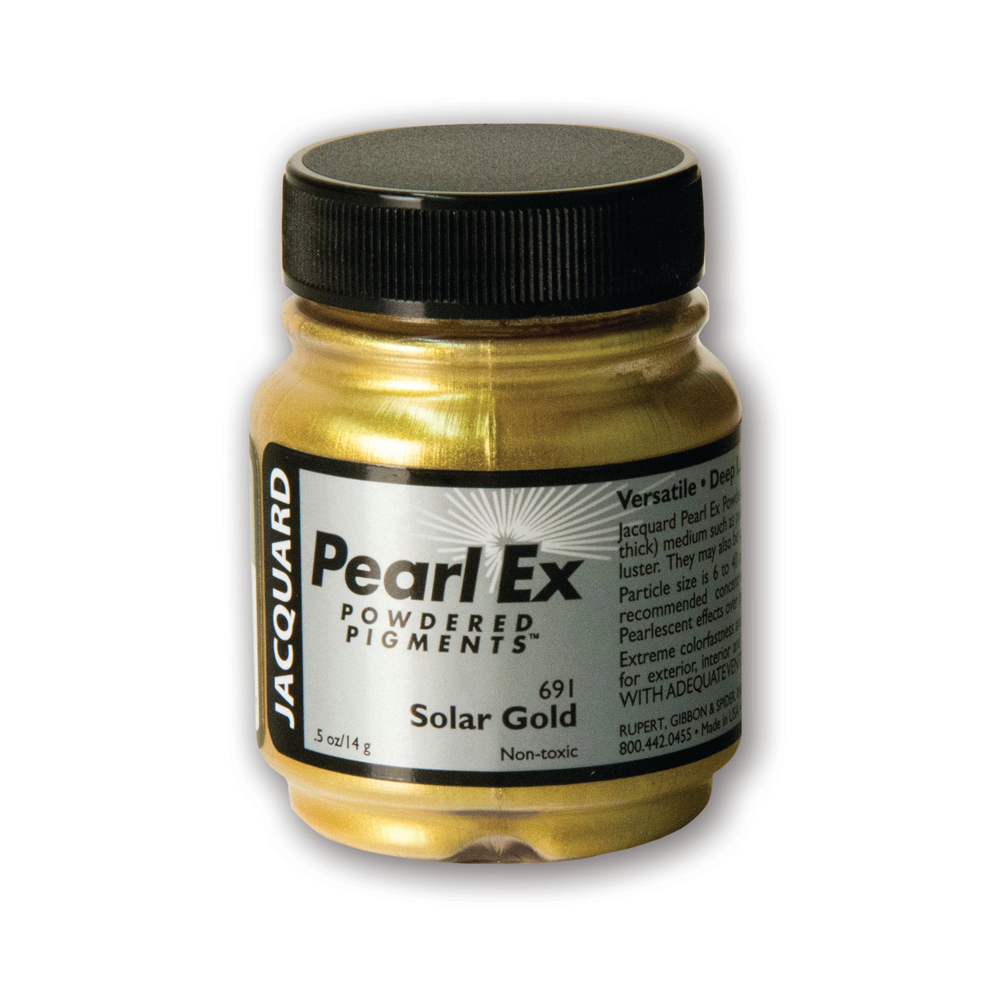Pearl Ex Pigment 1/2oz Solar Gold