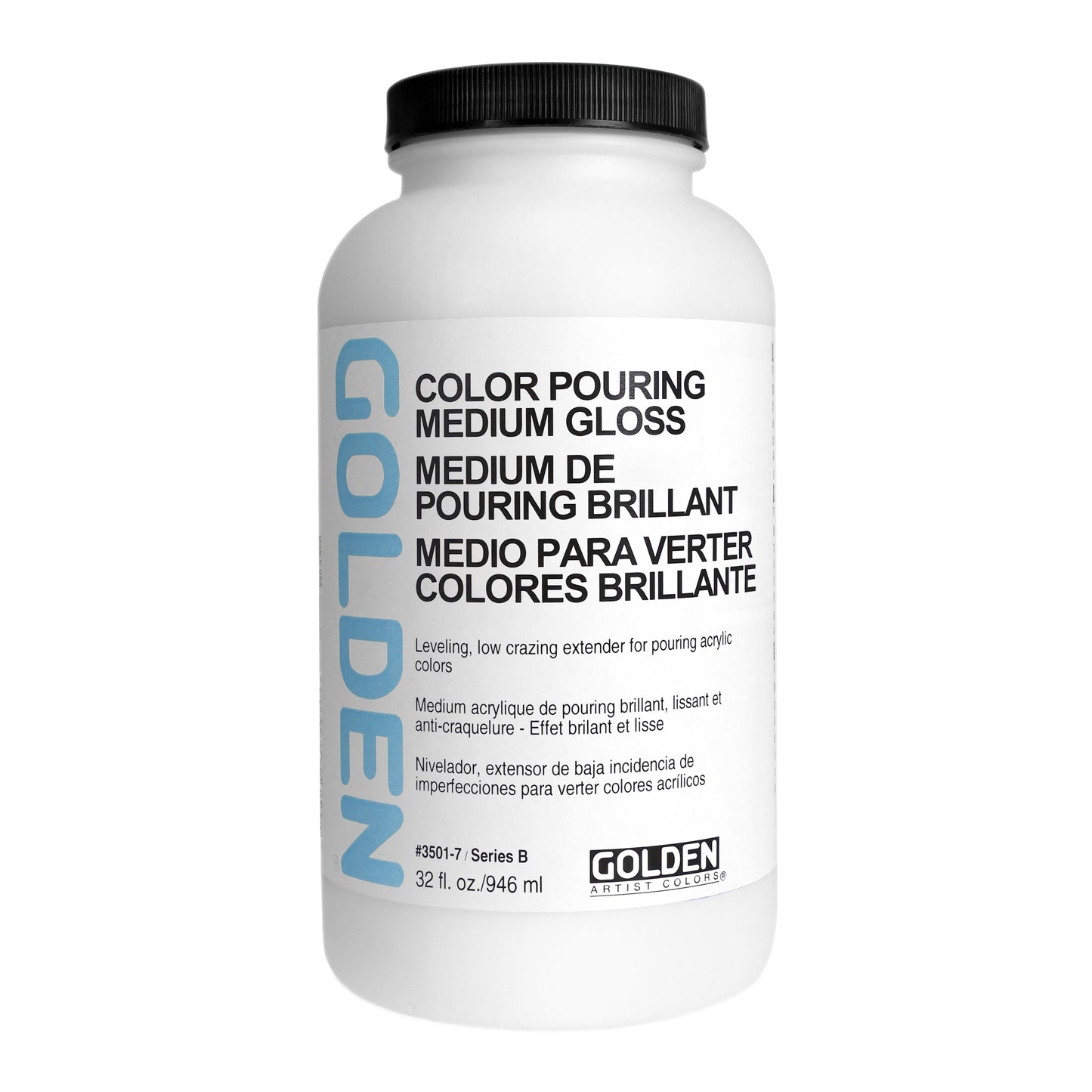 Golden Gloss Color Pouring Medium
