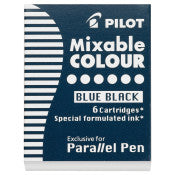 Parallel Pen Ink Refill Blue Black 6 Pack