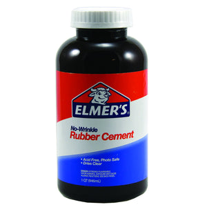 Elmer's No Wrinkle Rubber Cement 32oz