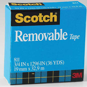 Removable Tape 3/4"x36yd