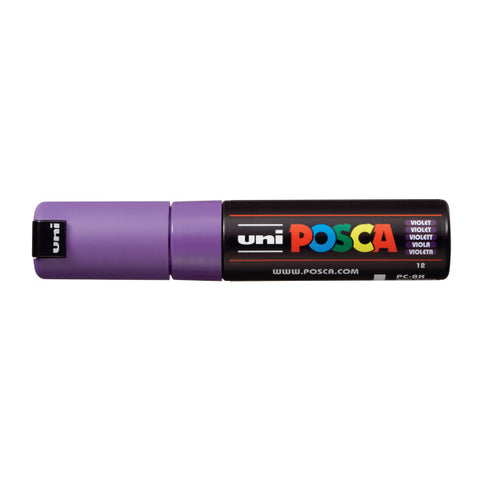 Paint Marker PC-8K Broad Chisel Violet