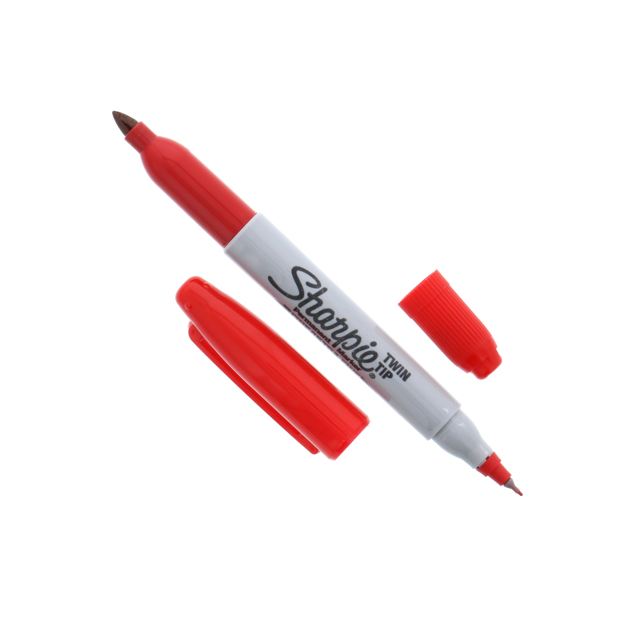 Sharpie Twin Tip Permanent Marker Red