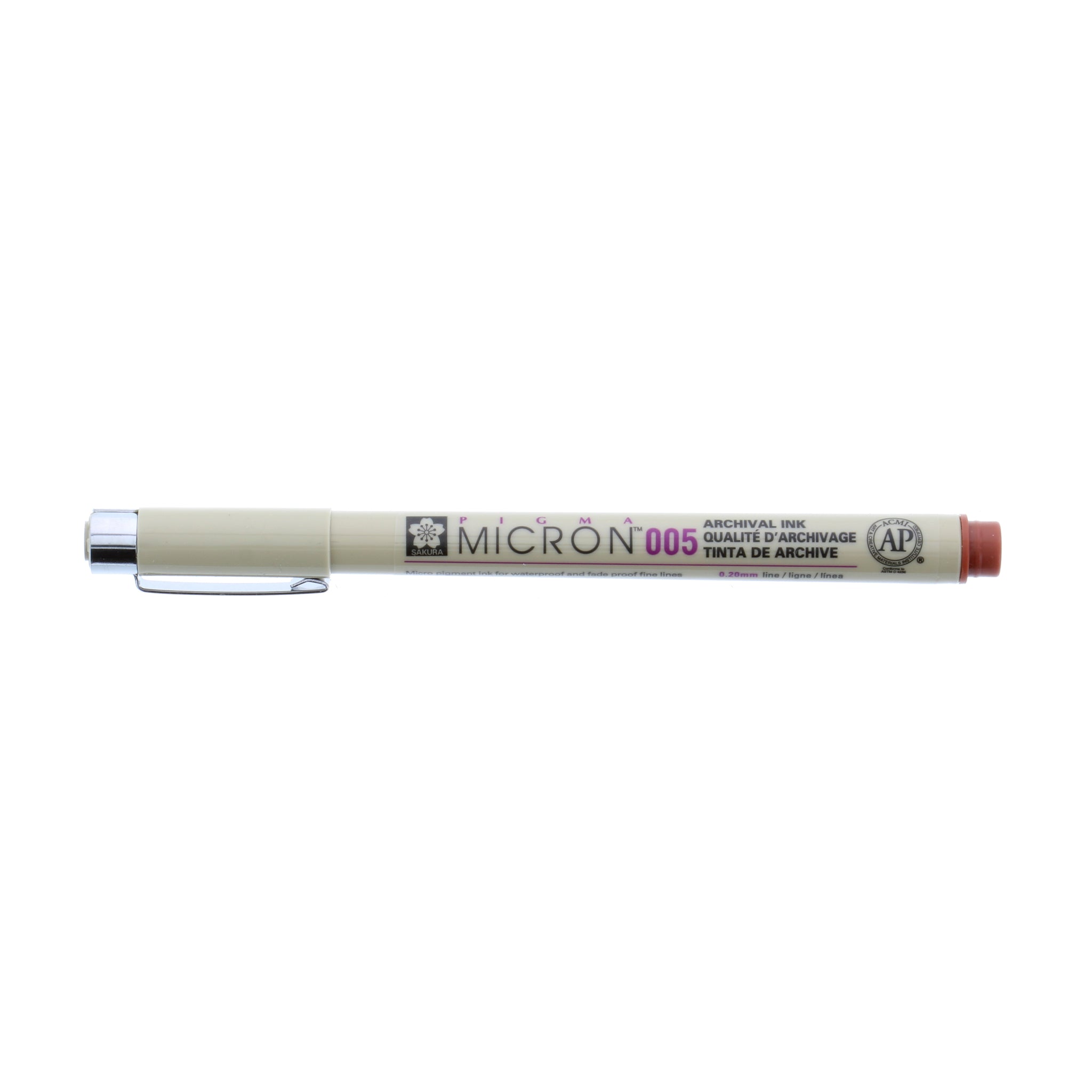 Pigma Micron Pen .20mm Brown 005