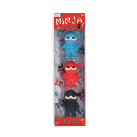 Ninja Eraser Set of 3