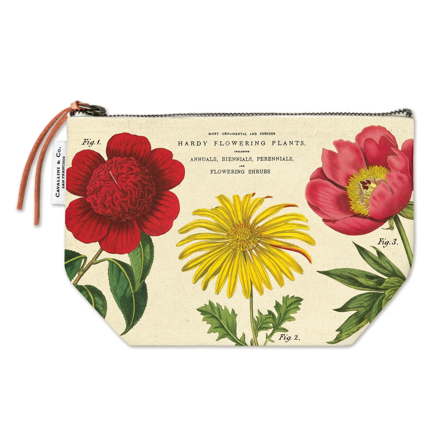 Cavallini & Co Vintage Inspired Zipper Pouches